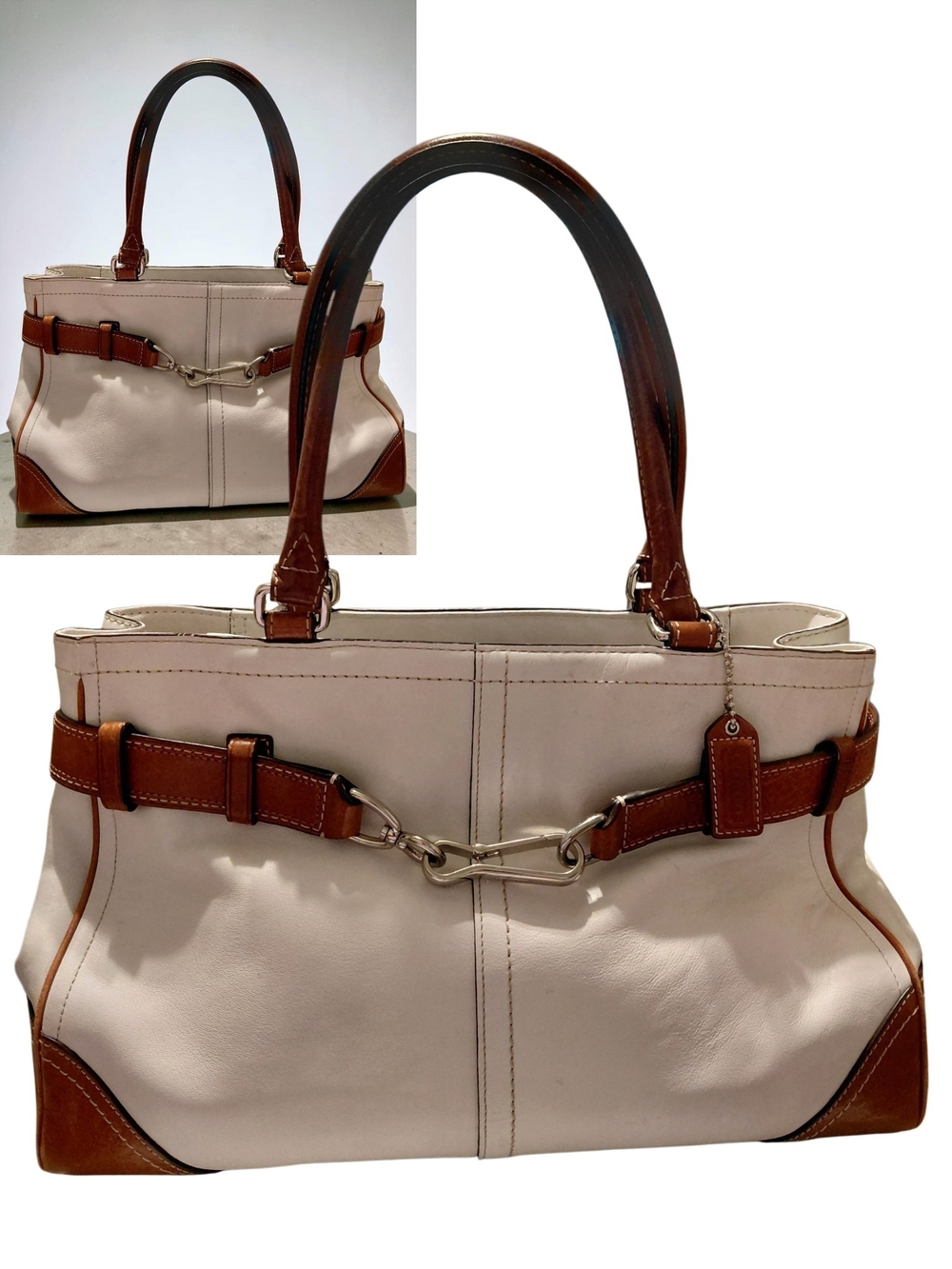Vintage Coach Hampton Satchel